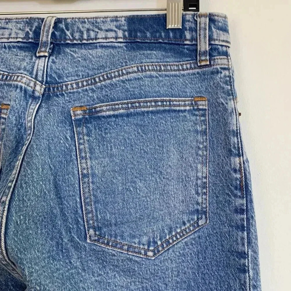 Abercrombie & Fitch Blue Straight Leg Jeans - Picture 9 of 16